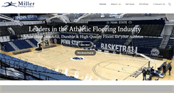 Desktop Screenshot of millerflooring.com